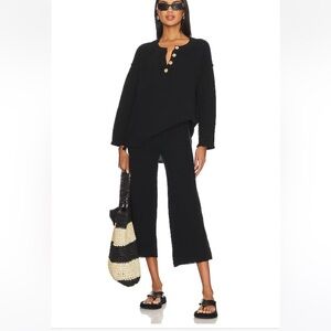 Free People Hailey Set in black